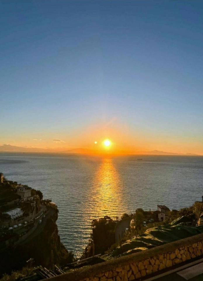 Amalfi Rooms Duoglio Beach -Amazing Seaview Exterior foto