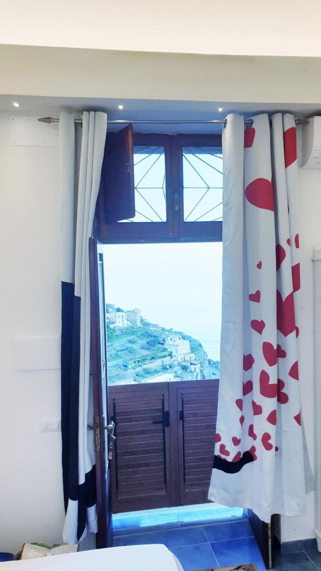 Amalfi Rooms Duoglio Beach -Amazing Seaview Exterior foto