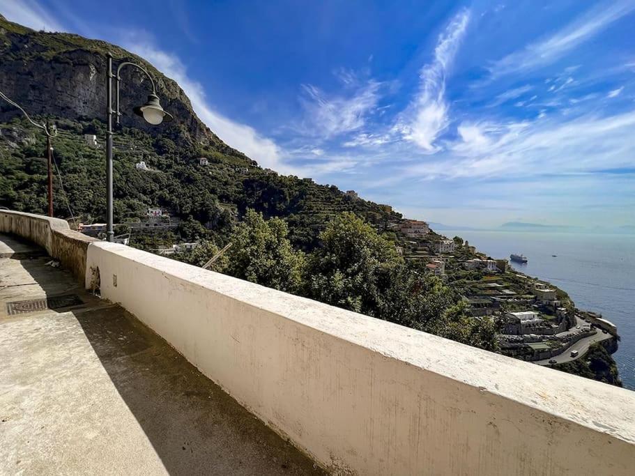 Amalfi Rooms Duoglio Beach -Amazing Seaview Exterior foto